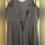 Metyou Women's Sleeveless Spaghetti Strap Dress V Neck Casual Loose Mini Dress L Blue Size L Photo 7