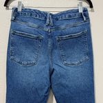 Good American  good legs boot cut flare Blue Denim Jeans Photo 3