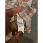 Love + Joy  Plaid Button Up Short Sleeve Top Size 3X Photo 4