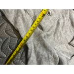 Free People  Utility Sweater Dress Jacket Long Cardigan Coat S Gray Button Down Photo 5