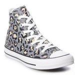 Converse Leopard Print High Tops NWB Photo 0