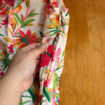 J.Crew TROPICAL FLORAL LINEN TOP Photo 4