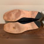 Nordstrom Womens Leather Slip On Flats Loafers in navy blue Size 9.5 N Photo 3