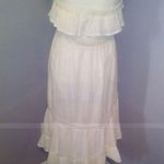 HD in Paris Anthropologie  boho cream strapless dress Photo 4