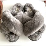 Sheepskin indoor outdoor slippers 🔥🔥🔥 Gray Size 10 Photo 3
