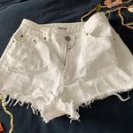 BDG White Jean Shorts  Photo 3
