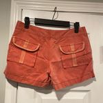 Horny Toad  Size 2 Coral Mid Rise Soft Zip Up Snap Outdoor Hiking Shorts Photo 3