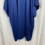 Natori Blue Longline Robe Topper Kimono Cardigan Sz.1X NWT Photo 3