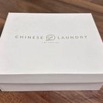 leather retro glam chic y2k open toe Satin Ruffle Heels Size 7 Photo 5