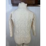 AYR  The Sweetie Wool Turtleneck Sweater in Cream. Size XS Photo 2