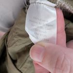 Johnny Was  Floral Embroidered Cargo Skirt Women's Small Khaki Green Photo 3