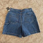 Relativity NWT  100% Cotton “Dark Wash” Carpenter Shorts Women’s Size 10 Photo 1