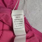 ANDIE NWT Longline Tank Top Rouge Pink Bikini Adjustable Ruched Scoop Neck Small Photo 5