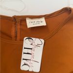 NWT Orange Blouse Size 2X Photo 2