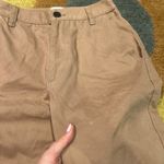 Aritzia Sunday Best Tan Chino Khaki Pants High Waisted Straight Leg Size 00 Photo 5