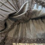 Vintage Olive Des Olive Japanese Brand × Streetwear Suspender Pleated Skirt Brown Photo 11