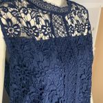 Laundry by Shelli Segal Los Angeles Top Sleeveless Crochet Blue Size Medium Photo 2
