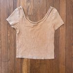 Wild Fable  Ribbed Cropped Tee - Size Large Photo 0
