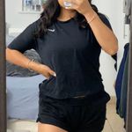 Nike Black Dri-Fit Cropped Top Photo 0