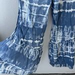 Japna NWT  Strapless Ruffle Statement Leg Jumpsuit Tie Dye Hippy Festival Medium Photo 2