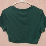 SheIn Top - green riders graphic crop top Photo 1
