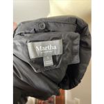 Martha Stewart Black Quilted Down Puffer Vest Cap Sleeves Zipper Womens Small Photo 7