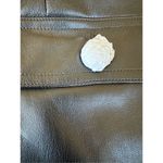 Generation Love Ari Vegan Leather Cargo with Rhinestone Buttons Skirt Black Size Photo 6