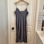 EXPRESS  cowl neck satin midi dress Photo 7