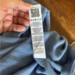 ASOS Petite blue oversized v neck dress size 2 Photo 3