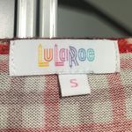 LuLaRoe  Sarah Red Purple Plaid Cardigan Small NWT Photo 5