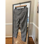 H&M Women's Black & White Plaid Pants Size 8 Photo 1
