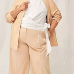 Lane Bryant NWT  Chino Collection Wide Leg Pants Size  22 Mid-Rise Regular Stretc Photo 0