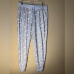 Splendid  star print baby blue pajama set women’s medium Photo 7