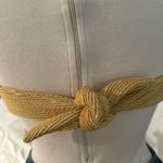 Montce Luxe Swim Gold Luxe Bandeau Bikini top size XL Photo 2