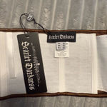 Halloween Sleek Brown Belt Pirate Corset Size 16 Photo 2