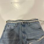 Wrangler  Light Wash Cut Off Raw Hem High Rise Denim Shorts‎ Size 31 x 30 Photo 4