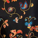 Andrea Jovine  Woman Vintage Embroidered Open Vest with Fringe 2X Photo 6