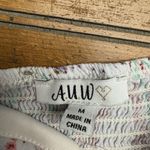 AUW  Mini Sundress Medium Adjustable Straps Elastic Pullover Spring Back 2 School Photo 2