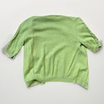 Prada Vintage Women’s Green Button Cashmere Silk Casual Cardigan Size 42 M Photo 1