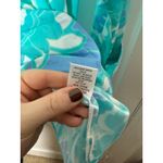 Jude Connally Light Blue Oversized Button Down Collared Cotton Floral Shirt XS Photo 5