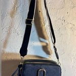 Crossbody faux leather black with adjustable strap Photo 1