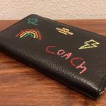 Coach Medium Id Zip Wallet With Diary Embroidery c9104 Photo 2