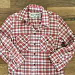 Jachs Just a Cheap Shirt Red Plaid Cotton Shirtdress Size XS Photo 8
