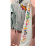 NICKELODEON 90's Retro Hey Arnold Blue Graphic Cartoon Hoodie Photo 3