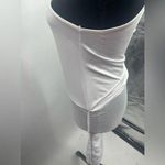 White coverup dress mesh size small‎ light stain on the shoulder Photo 5