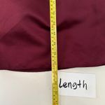 David's Bridal  Strapless‎ Bridesmaid Dress Formal Gown Rhinestone Burgundy 10 Photo 12