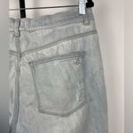 DL1961 Light Blue Maria Ankle High Rise Instasculpt Distressed Straight Jeans Photo 8