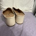 JustFab  Textured Cream Mules Photo 7