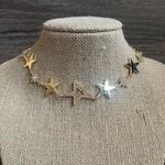 Gold Star Choker Necklace Photo 2