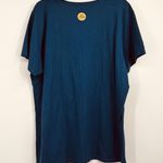 Life Is Good SS Blue T Shirt 2X Bicycle Cotton Spokes Woman Cycling Cyclist Photo 3